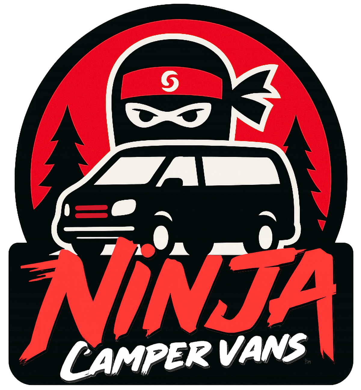 ninja campervans logo for campervan rentals in japan